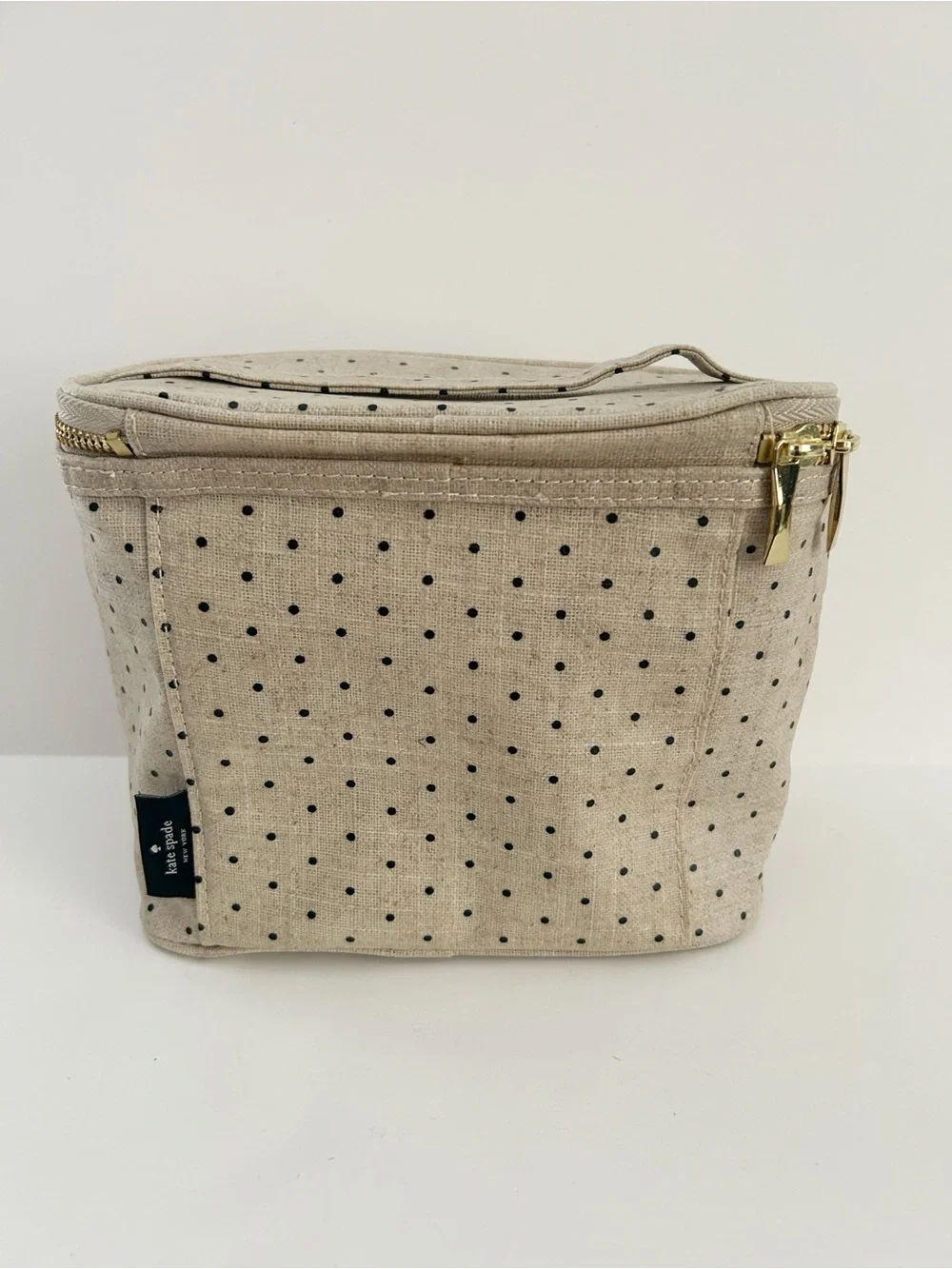Kate Spade Polka-dot Cosmetic/Toiletry Bag